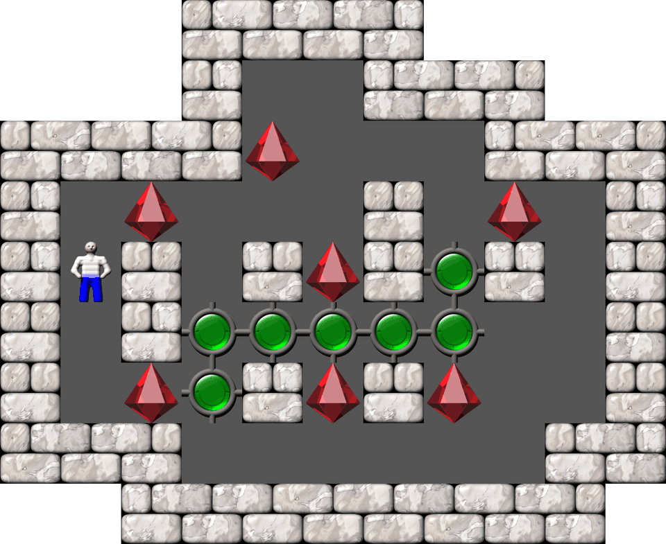 Сокобан Thinking Rabbit Arranged уровень 514